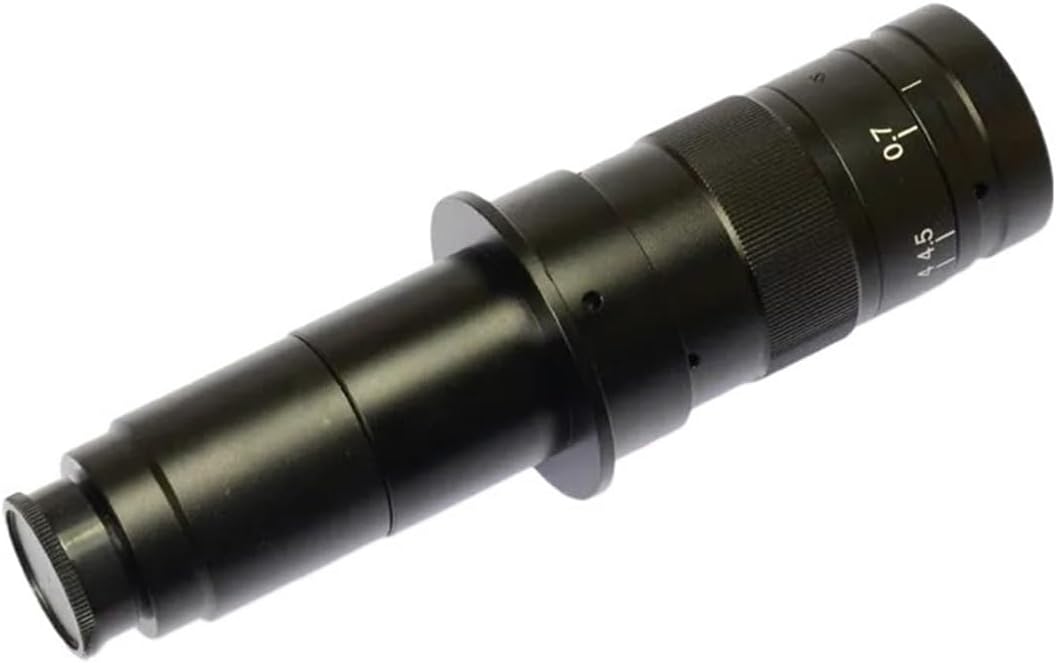 Microscope Accessories Kit Microscope Stand with 180X Lens Metal Large Adjustable Range Microscope Tripod for Microscope Microscope Slides,180X Lens