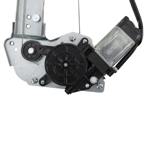 Image of TRQ Rear Right Power Window Regulator & Motor Assembly Passenger Side Compatible with 2007-2011 Honda CR-V