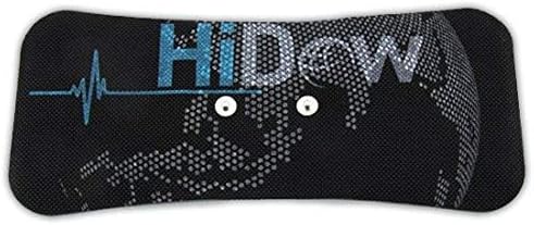 Hi-Dow Electrode Gel Pads for Lower Back/Shoulder 3.5 mm TENS Unit STEM and EMS Units