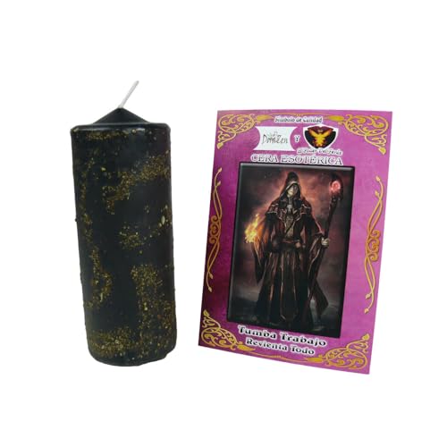 Velón Herbóreo Esotérico Tumba Trabajos - Ritual Místico Revienta Todo - Las Velas De Mariano