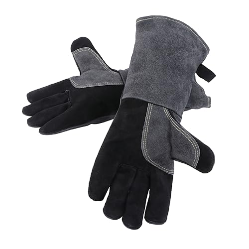 DOITOOL 1 Paire Protection Des Mains En Toute Sécurité Équipement Industriel Protection Des Mains De L'industrie De Cuisine Équipement De De L'industrie Faux Cuir