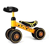 Bicicleta de equilibrio infantil - Fue desarrollada para los más pequeños, por lo que su construcción está diseñada de tal manera que tu hijo aprende desde el primer contacto con la mini-bicicleta a practicar el equilibrio corporal y mantener el equilibrio. La bicicleta de equilibrio para bebés está especialmente diseñada para bebés de 1 2 3 años que se han desarrollado.
