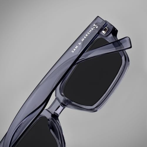Image of SAM AND MARSHALL TROY Sunglasses I 400UV Protection I Rectangle Shape Sunglass I Men & Women