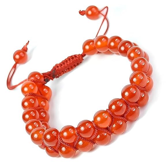 Natural Chakra Healing Power Crystals Macrame Bracelet Yoga Double Layer Stone Beads Meditation Relax Anxiety Bangle for Unisex Women Men