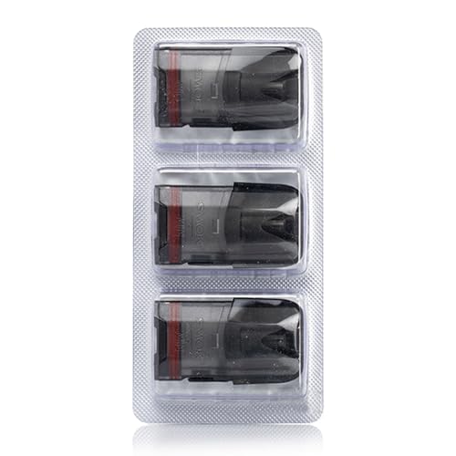 SMOK Nfix Pro Leerer Pod-Cartridge 2ml Seitenfüll-Vape-Tank Kompatibel mit Nfix Pro Kit und LP1 Coil Vaping-Zubehör 3 Stück Transparent Schwarz Kein Nikotin – Bild 6