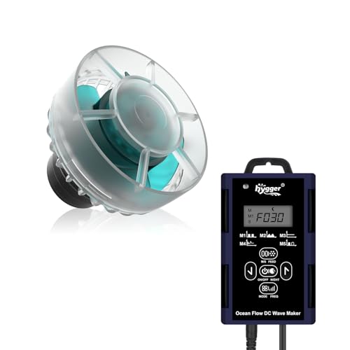 hygger Wave Maker For Aquarium, Ultra-quiet Transparent