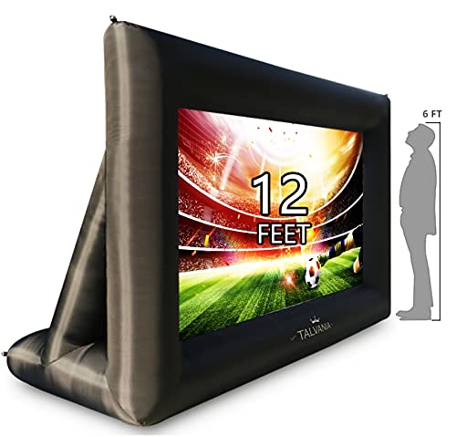 Talvania 12 Feet Inflatable Projector Screen for...