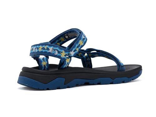Teva Hurricane XLT Jr (Little Big Kid) Sport Sandal, Starlight Blue Opal, 1 US Unisex - image 3