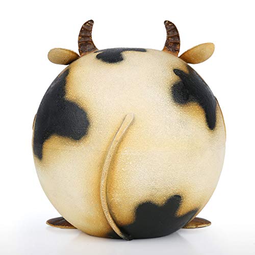 Tooarts Milk Cow Coin Bank Animal Piggy Bank Money Saving Room Ornament Home Decor Box Baby Girl Gifts, Birthday Gifts #TOP2