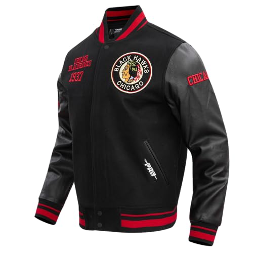 Image of Pro Standard Mens NHL Retro Classics Varsity Jacket