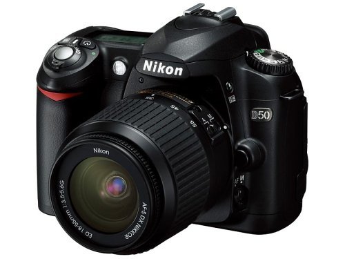 【整備済み品】Nikon D50 ブラック デジタル一眼レフカメラ レンズキット〔AF-S DX ズームニッコール ED 18~55mm F3.5~5.6G〕