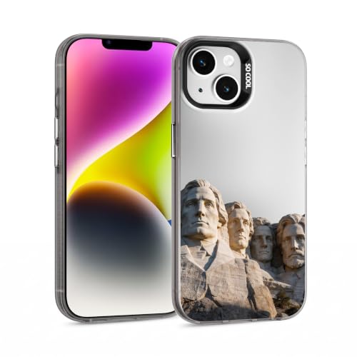 ILFINDYOU for iPhone 14 Case, TPU, Drop Protection, Mount Rushmore
