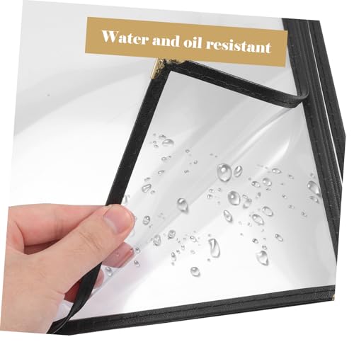 Housse protectrice cuisine et protège-menu PVC pour restaurant et bistrot