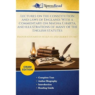 Lectures on the Constitution and Laws of England