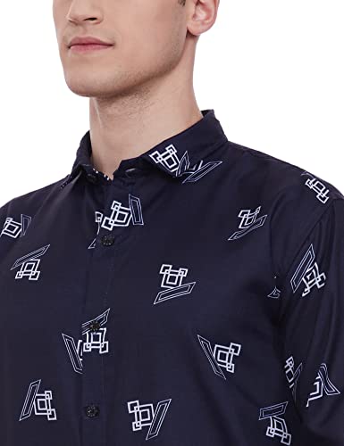 Image of Women's DEZIER Men's Printed Regular Fit Shirt