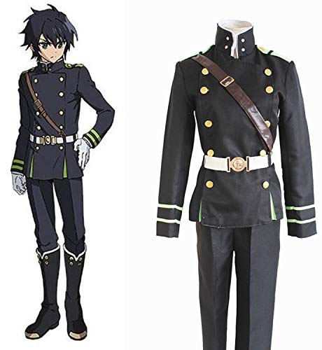 BELUNOT Anime Seraph of The End Owari no Seraph Yuichiro Hyakuya Cosplay Costume Full Set Uniform M