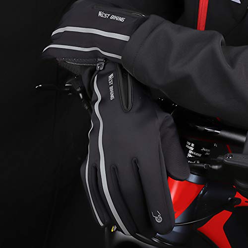 Luvas Esportivas, Romacci Luvas esportivas Luvas de lã térmica de inverno Luvas de tela sensível ao