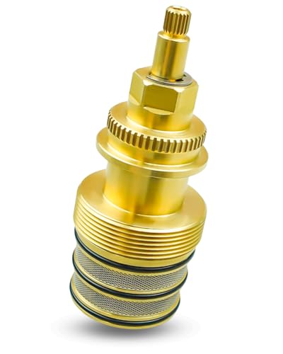 HUQUZN Thermostatic Water Valve Fit for Kohler K400 K401, 3/4 Inch Valve High Flow Rate Cartridge Replace 78913