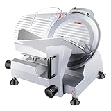 Cortador eléctrico de alimentos, grosor ajustable para cortes perfectos, ideal para cocina doméstica y uso delicatessen