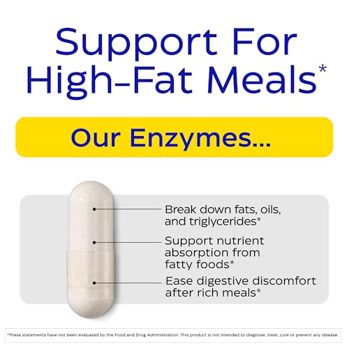 Enzymedica, Lypo Gold, For Fat Digestion, 60 Capsules