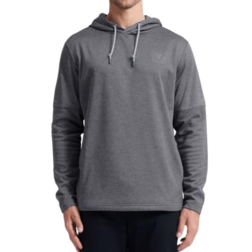 Image of M MAELREG Hoodies for Men Golf Fleece Hooded Sweatshirts Dry Fit Athletic Lightweight Casual Midlayer Mens Hoodies Pullover