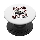 Für alle, die die Kombination aus Romantik und starken Maschinen lieben, ist dieses Design perfekt. Es vereint spielerisch die Kraft der Panzerhaubitze mit einem liebevollen Touch.