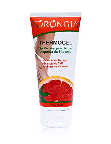 Vitamínicos, Torongia Thermogel p/piel de naranja c/extractos de toronja, cafe y te verde 180 g Naranja
