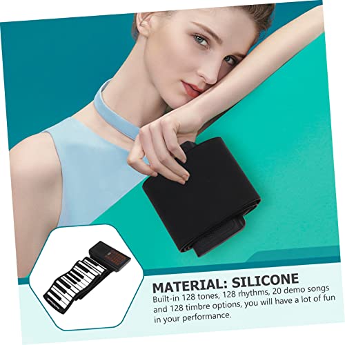 WESIEVYA 88 Rouleau De Piano Pianos Numériques Clavier Pliant Piano Pour Enfants Piano Numérique Plier Le Piano Pianos Pour Enfants Piano De Voyage Piano Pliant Portatif Black Gel De Silice - Les Beatles, Paul McCartney, John Lennon, RIngo Starr, George Harrison WESIEVYA 88 Rouleau De Piano Pianos Numériques Clavier Pliant Piano Pour Enfants Piano Numérique Plier Le Piano Pianos Pour Enfants Piano De Voyage Piano Pliant Portatif Black Gel De Silice – Image 6