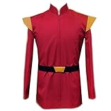 AGLAYOUPIN Adult Mens Red Uniform Cosplay Costume Halloween