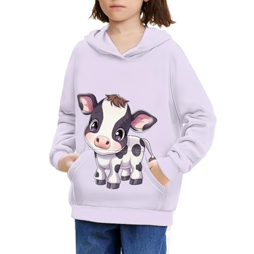 HUIACONG Kids Girls Sweatshirt Long Sleeve Hoodie for Children Boys3