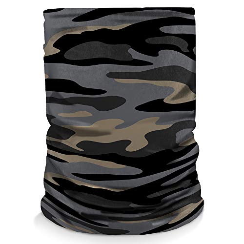 Controller Gear Neck Gaiter Face Mask Scarf - Made in USA. Sun & Dust Protection, Sport, Bandanas for Fishing, Hiking, Cycling, Motorcycling, Running - Special Forces