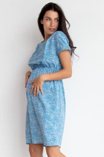 Robe femme maternité été légère fluide style minimaliste et décontracté - 4