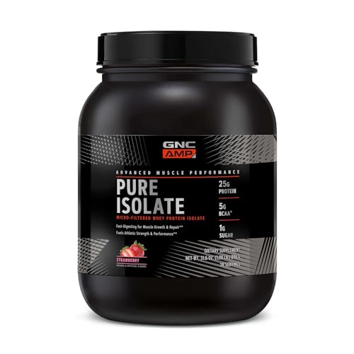 GNC AMP Pure Isolate Strawberry