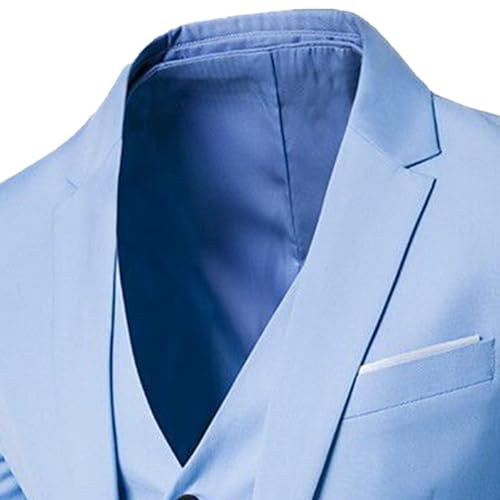 Men's Solid Color Business Party Sport Coat Formal Wedding Groom Suit Casual Notch Lapel Daily Blazers2