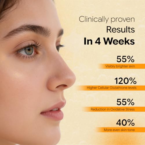 Image of CUREFOREVER Glutathione Tablets for Skin Whitening - Liposomal Effervescent Tablets with Vitamin C for Clear, Glowing, Youthful Skin, Powerful Antioxidant, High Absorption, 80 Tablets