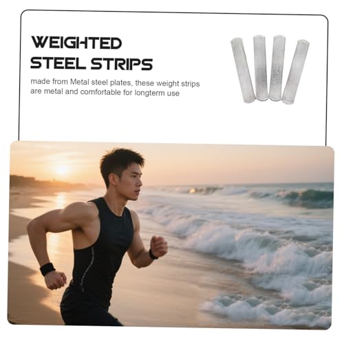 Plaques lestées gilet musculation inserts acier pour entraînement résistance et course - 5