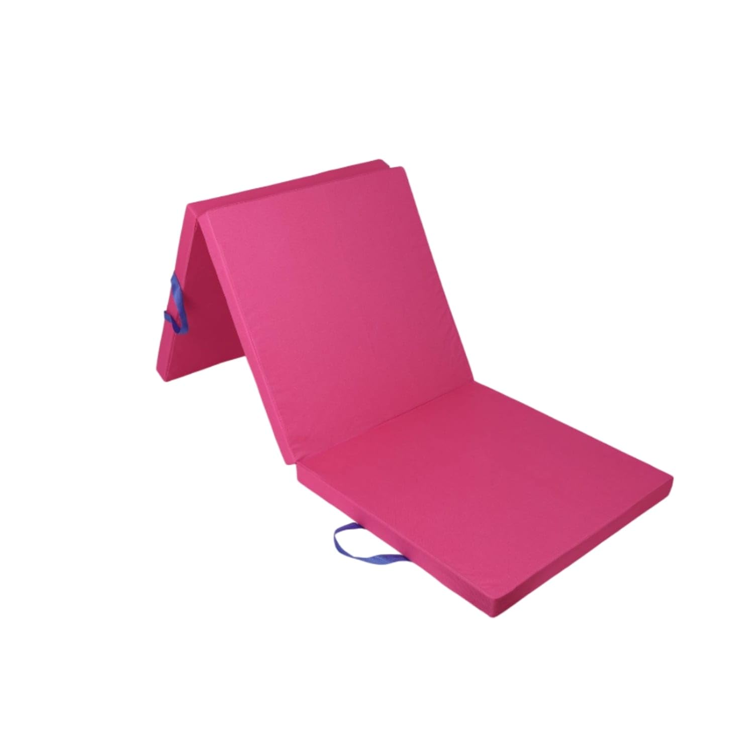 Textile Cover Foldable Exercise Mat Rectangular Tri-Fold Mat, 180x60x5 F-picture-15