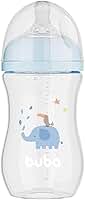 Buba, Mamadeira Easy Flow Elefante Azul 270ml
