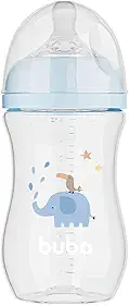Buba, Mamadeira Easy Flow Elefante Azul 270ml