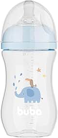 Buba, Mamadeira Easy Flow Elefante Azul 270ml