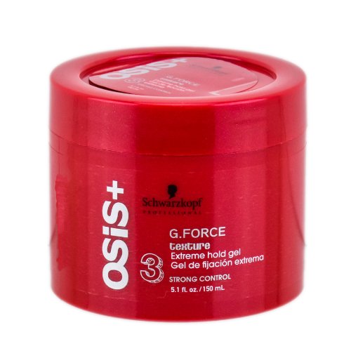 Schwarzkopf OSiS G. Force Texture - Strong Styling Gel - 5.2 oz by Schwarzkopf Professional | OSiS by Schwarzkopf