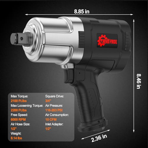 Trivd Frol 3/4-Inch Air Impact Wrench