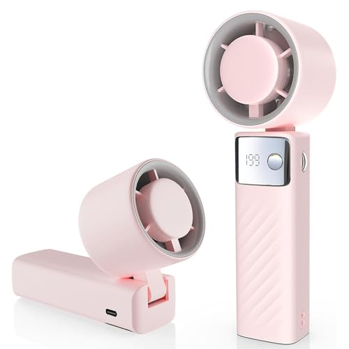 Ventilateur de refroidissement portable avec affichage LED et charge USB - 3