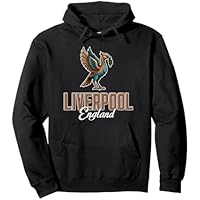 Liverpool Inglaterra Colorido Pájaro Liverbird for Darks