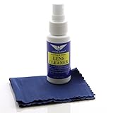 Vision Guard Anti-Fog & Static Lens Cleaner + Cloth (1oz Bottle)