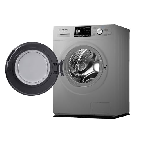 Image of Contoure 2.7 Cu. Ft. Washer Dryer Combo with Steam, Ventless All-in-One RV Washing Machine, Compact Apartment Size, Titanium Finish, 120V (RV-WD900S)