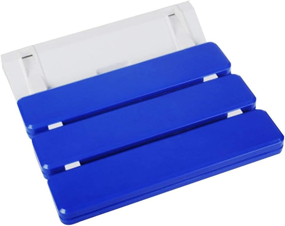 Bathroom Stool,Bathroom Bath Stool Shower Folding Stool Seat Bathroom Non-Slip Shower Wall Chair Wall Chair Change The Shoe Wall to Sit on The Stool Anti-Slip Stool,Blue2