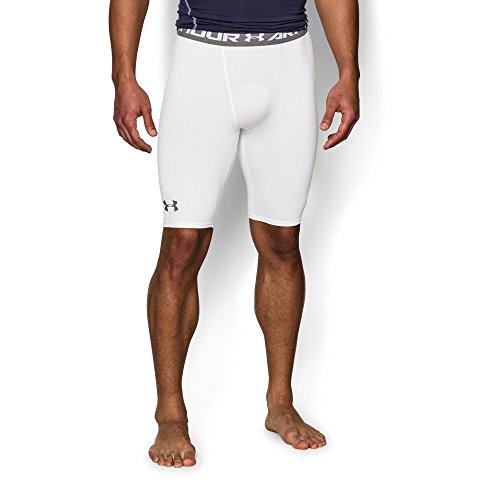 Under Armour UA HeatGear Armour Compression — Long MD White