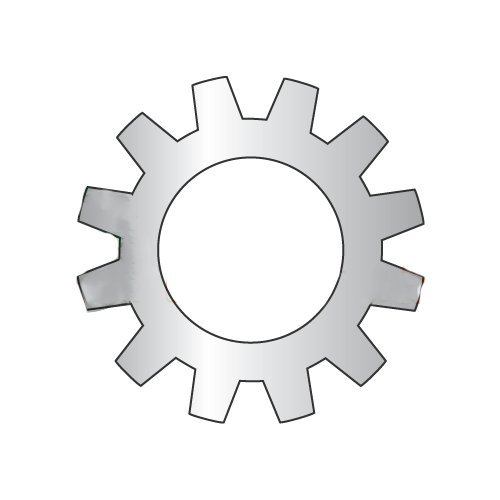 #8 External Tooth Lock Washers / 410 Stainless Steel/Outer Diameter: .365" - .381" / Thickness Range : .018" - .023" (Carton: 10,000 pcs)