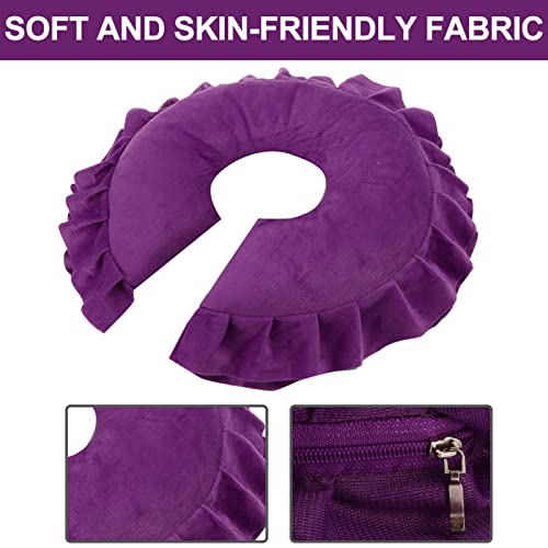Facial Pillow Cushion, Massage Table with Face Hole, Face Cushion for Beauty Pillow Rest Pillow Cushion - Image 4